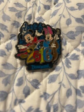 Disney 2016 Mickey & Minnie Colorful Enamel Pin